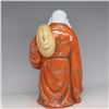 Image 2 : A PORCELAIN ENAMEL BUDDHA FIGURE QING DYNASTY 17TH/C.