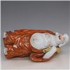 Image 3 : A PORCELAIN ENAMEL BUDDHA FIGURE QING DYNASTY 17TH/C.