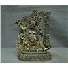 Image 1 : A BRONZE MAHAKALA BUDDHA FIGURE QING DYNASTY.