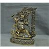 Image 3 : A BRONZE MAHAKALA BUDDHA FIGURE QING DYNASTY.