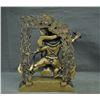 Image 4 : A BRONZE MAHAKALA BUDDHA FIGURE QING DYNASTY.
