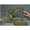 Image 7 : A BRONZE MAHAKALA BUDDHA FIGURE QING DYNASTY.