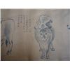 Image 2 : A RARE INK & COLOR BULL PAINTING QING DYNASTY.