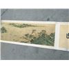 Image 11 : A RARE FAMILLE VERTE PAINTING QING DYNASTY.