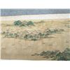 Image 9 : A RARE FAMILLE VERTE PAINTING QING DYNASTY.