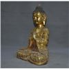 Image 2 : A GILT BRONZE SHAKYAMUNI BUDDHA FIGURE QING DYNASTY.