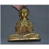 Image 9 : A GILT BRONZE SHAKYAMUNI BUDDHA FIGURE QING DYNASTY.