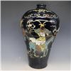 Image 2 : A BLACK EMPEROR MEIPING VASE QING DYNASTY.