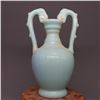 Image 1 : A SKY BLUE DOUBLE DRAGON VASE MING VASE.