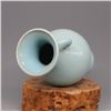 Image 2 : A SKY BLUE DOUBLE EAR VASE MING DYNASTY.