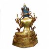Image 2 : A-RARE GILT BRONZE BUDDHA FIGURE QIING DYNASTY.