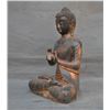 Image 2 : A GILT BRONZE SAKYAMUNI BUDDHA FIGURE QING DYNASTY.