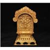 Image 4 : A BRONZE GILT 24KT-GOLD BOX QING DYNASTY.