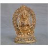 Image 1 : A GILT BRONZE MAHAKALA BUDDHA FIGURE QING DYNASTY.