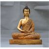 Image 1 : A BRONZE GILT 24KT-GOLD BUDDHA FIGURE QING DYNASTY.
