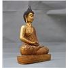 Image 3 : A BRONZE GILT 24KT-GOLD BUDDHA FIGURE QING DYNASTY.