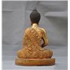 Image 5 : A BRONZE GILT 24KT-GOLD BUDDHA FIGURE QING DYNASTY.