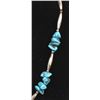 Image 4 : Vintage Navajo Sterling Turquoise Nugget Necklace