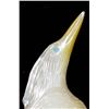 Image 2 : Zuni Mother of Pearl Egret Fetish by Randy Lucio