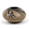 Image 3 : Mata Ortiz Miniature Pottery Seed Jar by R. Felix
