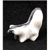 Image 5 : Zuni Zebra Stone Skunk Fetish by Garrick Acque