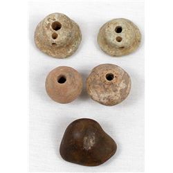PreColumbian Pottery Whorls