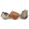 Image 1 : 3 Prehistoric Native American Pottery Bowls