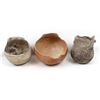 Image 5 : 3 Prehistoric Native American Pottery Bowls