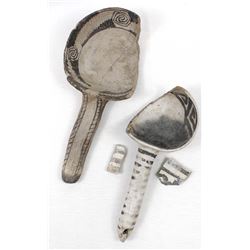 3 Prehistoric Anasazi Pottery Ladles
