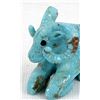 Image 4 : Zuni Turquoise Ram Fetish by Fabian Cheama