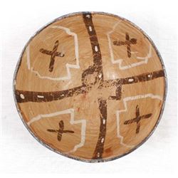 Vintage Peruvian Shipibo Pottery Bowl