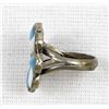 Image 3 : Vintage Zuni Sterling Overlay Ring, Size 5.5