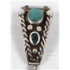 Image 2 : Vintage Navajo Sterling Turquoise Watchband