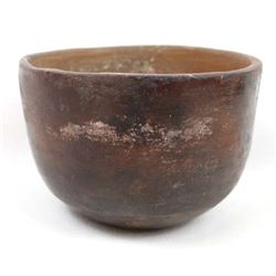 Vintage Navajo Pine Pitch Pottery Bowl