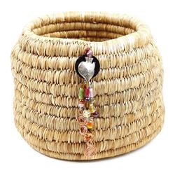 Ethnic Coiled Basket