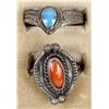 Image 4 : Native American Old Pawn Sterling Silver Rings
