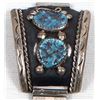 Image 2 : Navajo Sterling Turquoise Men's Watch Band