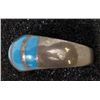 Image 3 : Mexican Sterling Turquoise Ring, Size 8.25