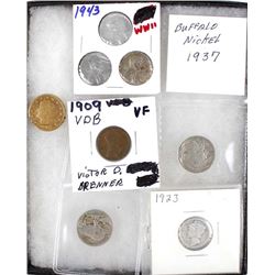 Various United States Coins