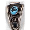 Image 2 : Navajo Sterling Turquoise Watch Band