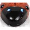 Image 3 : Zuni Coral & Black Marble Ladybug Fetish