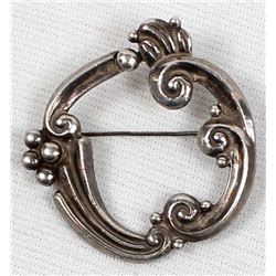 Margot de Taxco Sterling Silver Pin