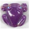 Image 10 : Zuni Stichtite Frog Fetish by Brian Yatsattie