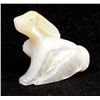 Image 3 : Zuni Mother of Pearl Rabbit Fetish by Halusewa