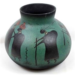 Original Hand Painted Gourd Art by Robert Rivera