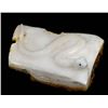 Image 1 : Zuni Carved Mother of Pearl Snake Fetish, A. Lamy