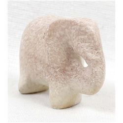 Ethnic Carved Soapstone Elephant