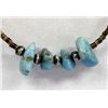 Image 2 : Vintage Navajo Child's Turquoise Nugget Necklace