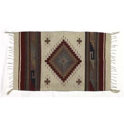 Mexican Zapotec Wool Textile Rug