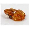 Image 3 : Zuni Amber Frog Fetish by Boone